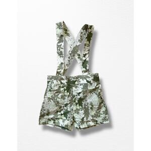 NWT Organic Woven Suspender Shorts, 18-24 Months